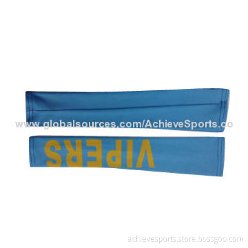 2014 Customized Sublimation Arm Warmers with 100% Polyester